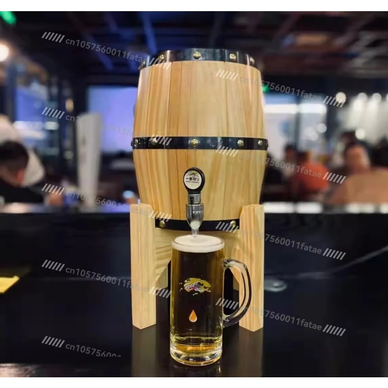 Wine Draft Beer - رف بيرة بسعة 3 لتر، مزود