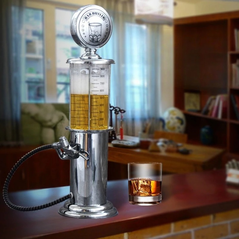 Wine Draft Beer - موزع نبيذ على شكل محطة وقود