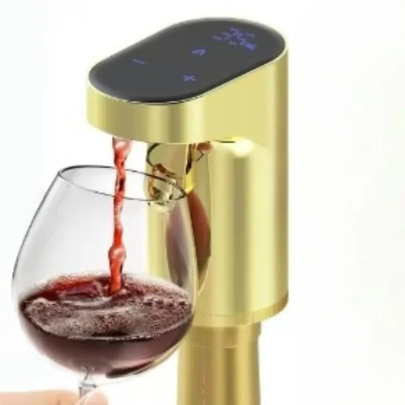 موزع نبيذ كهربائي محمول مع جها - مراجعة Wine Aerator Pour وسعره