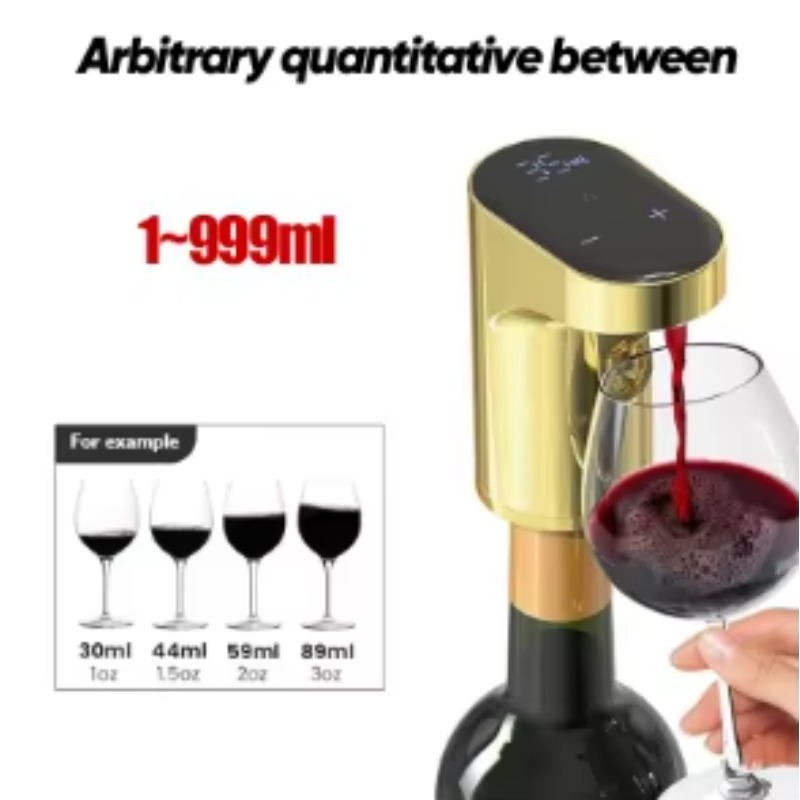 موزع نبيذ كهربائي محمول مع جها - مراجعة Wine Aerator Pour وسعره