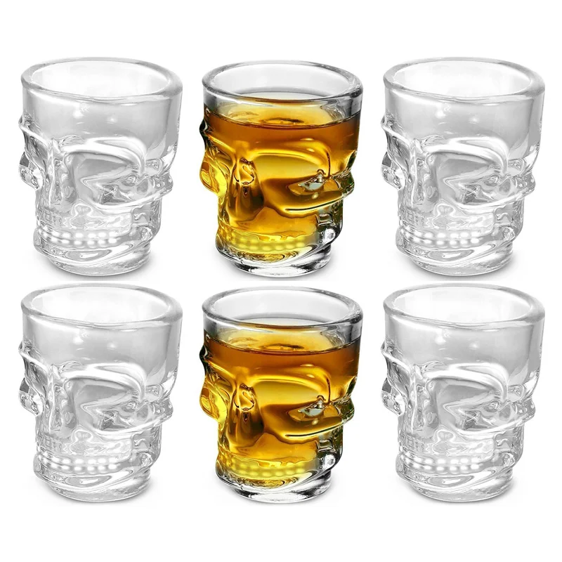 كأس برأس جمجمة إبداعي ، كوب نب - مراجعة Whisky Beer And Wine وسعره