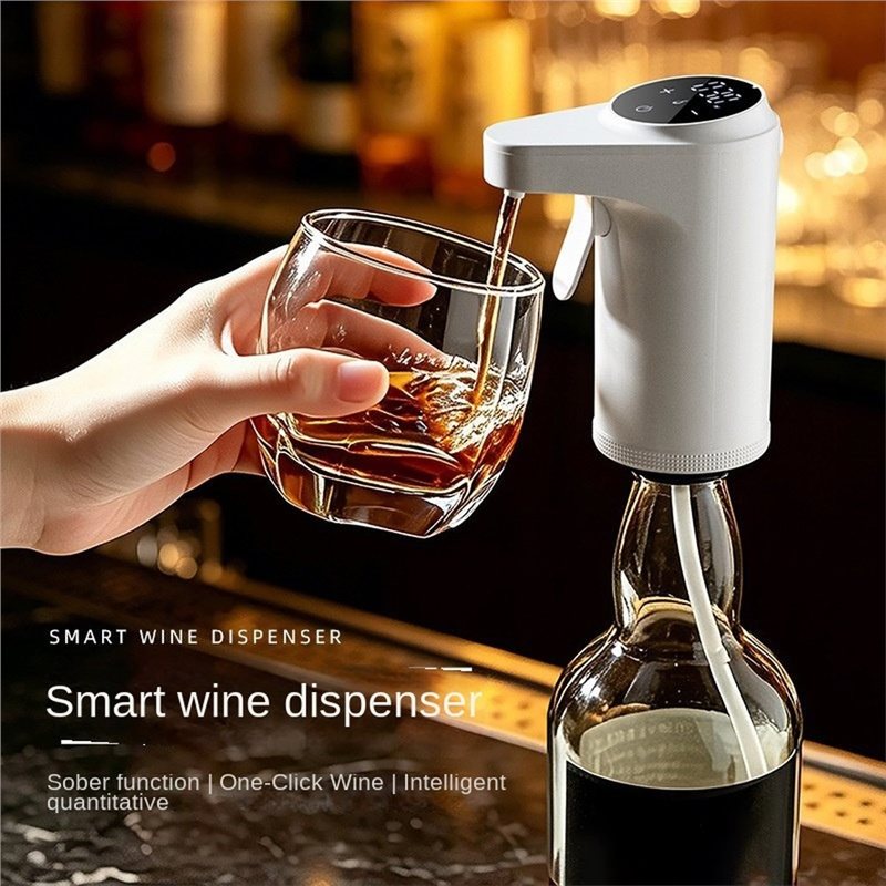 موزع نبيذ كهربائي T21C مع جهاز - مراجعة Wine Aerator Pour وسعره