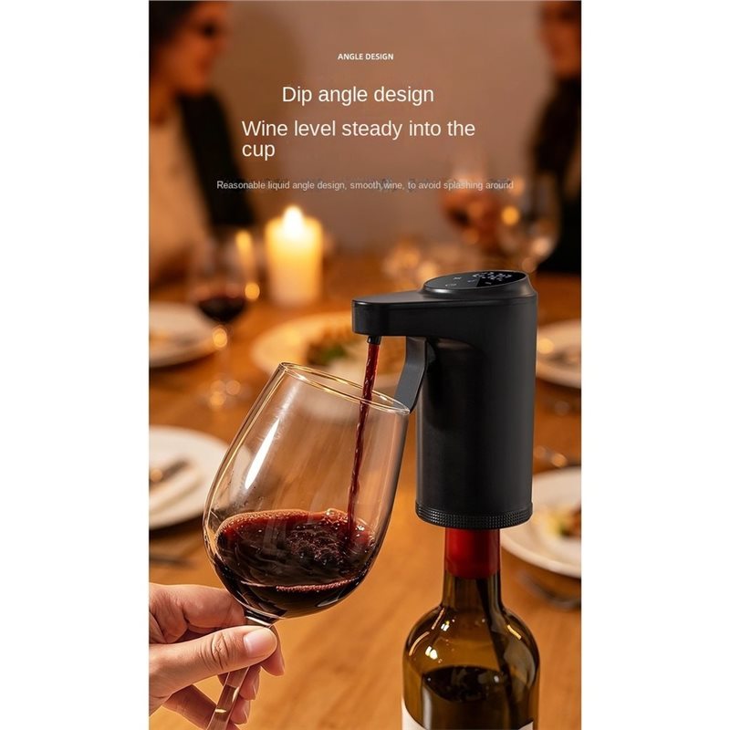 موزع نبيذ كهربائي T21C مع جهاز - مراجعة Wine Aerator Pour وسعره