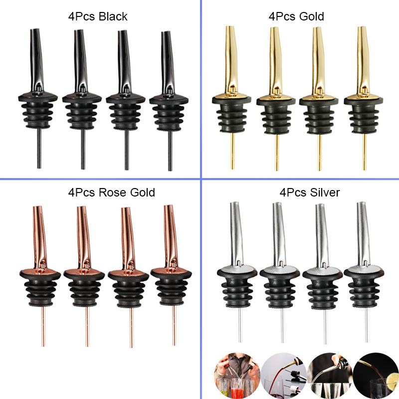 4 قطع من أدوات سكب الخمور بالل - مراجعة Wine Aerator Pour وسعره