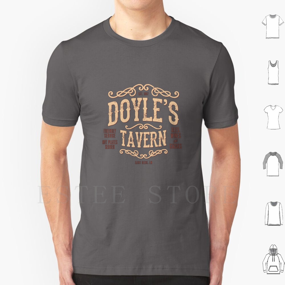 تي شيرت Doyle's Tavern مطبوع ع - مراجعة Whisky Beer And Wine وسعره
