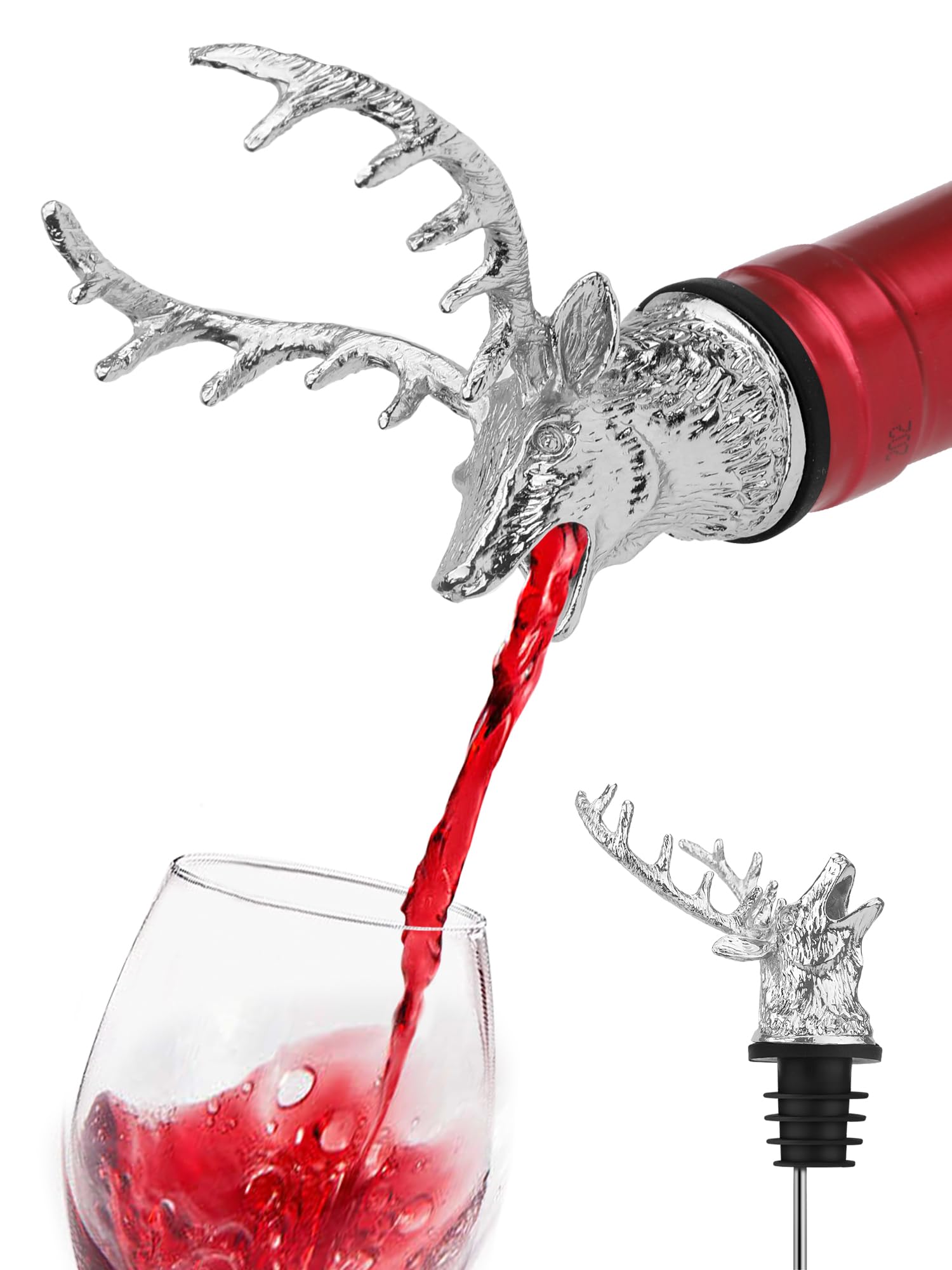 مدفق مهوية النبيذ، مدفق ليكور  - مراجعة Wine Aerator Pour وسعره