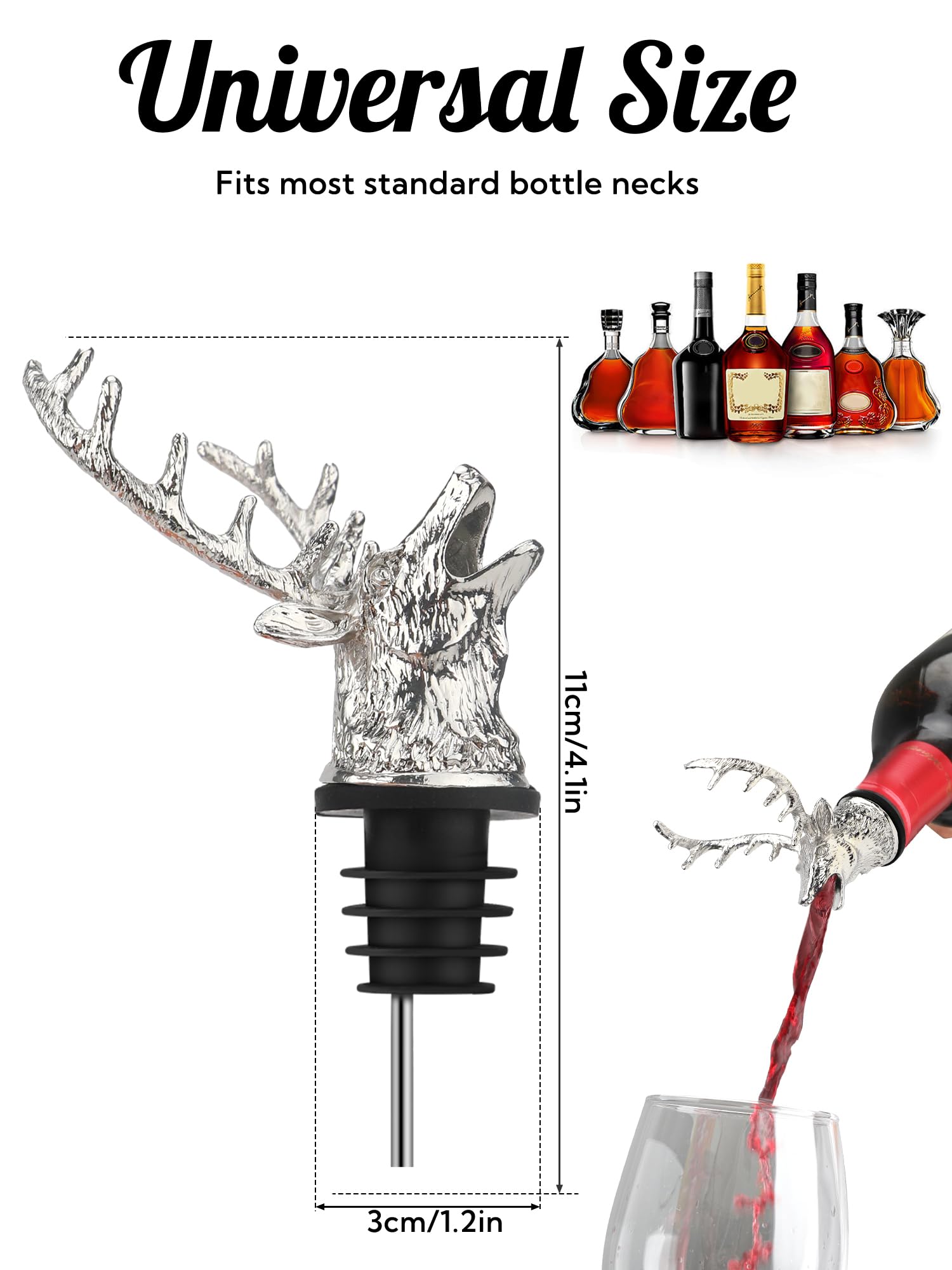 مدفق مهوية النبيذ، مدفق ليكور  - مراجعة Wine Aerator Pour وسعره