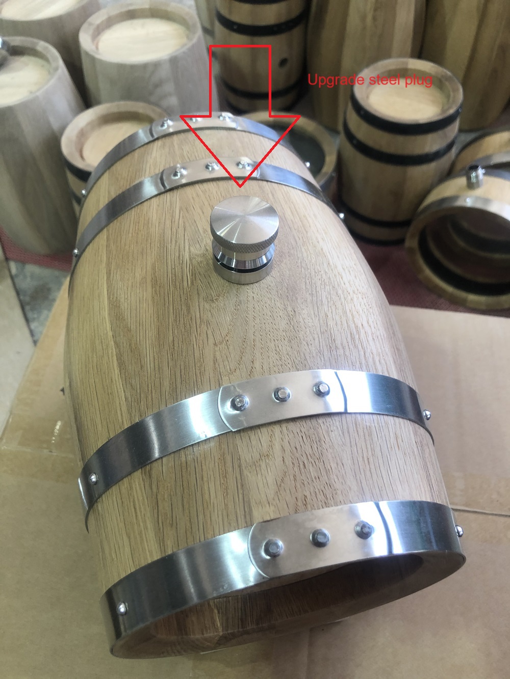 3L الوجهين الزجاج الخشب البلوط - مراجعة Wine Draft Beer وسعره