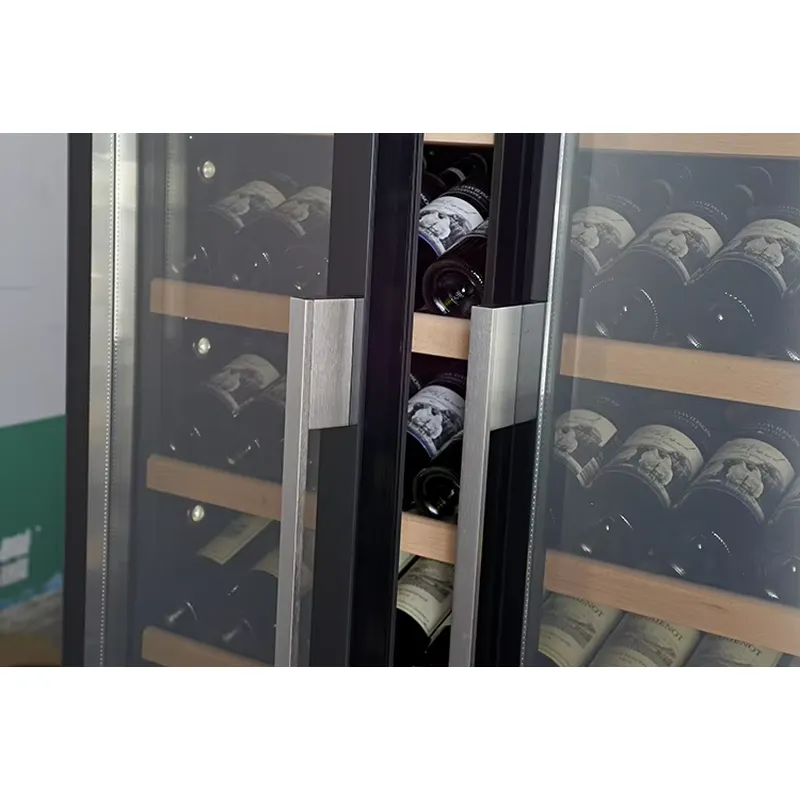 ثلاجة نبيذ كبيرة السعة 735 لتر - مراجعة Wine Beer Dual Zone وسعره